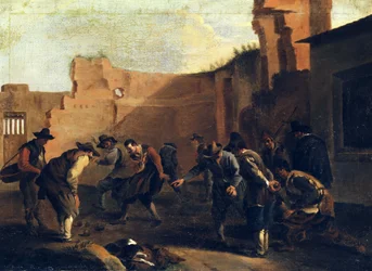 Les joueurs de boccia